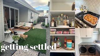 Settling Into the New House, First Grocery Haul, + Unpacking | Moving Vlog #6