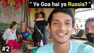 Russian beach in Goa - Mini Russia in Goa || Arambol beach, Sweet lake Tour.