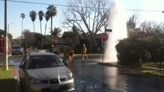 Broken hydrant!