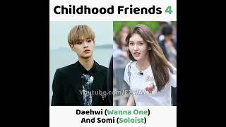 Popular Male And Female Idols Who Are Childhood Best Friends! 