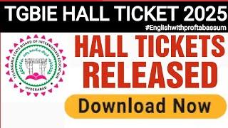 TGBIE INTER HALL TICKETS 2025 RELEASED #inter1styear #intersecondyear