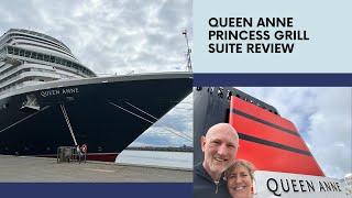 Cunard’s Queen Anne  &  Princess Grill suite review.#cunard #travel #cruiseship