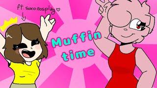 It's muffin time! (ft. Soxo.Cosplay) // Flipaclip