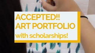 Accepted Art Portfolio Examples & Why they're so Good!