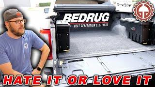 BedRug Bedliner in my 2021 Ford F150 Powerboost... Always thought these were a bad idea