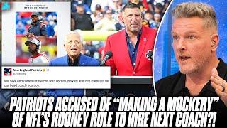 Patriots Accused Of "Making Mockery Of NFL's Rooney Rule" | Pat McAfee