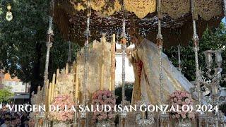 [4K] Virgen de la Salud de San Gonzalo en el Barrio León 2024 - BM. Santa Ana Dos Hermanas - Sevilla