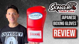 Skanda Fight Gear Japanese Style Boxing Gloves REVIEW- Comfortable Boxing Gloves At A Great Price