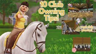 10 Club Owning Tips I Wish I Knew Sooner! || Star Stable Online