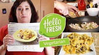 HELLO FRESH Veggie Unboxing! | Cooking Demo & First Impressions