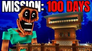 Surviving Minecraft's Terrifying Horror Mods for 100 Days in Hardcore