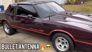 MONTE CARLO SS  BULLET ANTENNA MOD/DELETE!!!