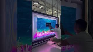 LED screen display effect#MileStrong #leddisplay #ledscreen #leddisplayscreen #leddisplayfactory