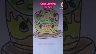 Satisfying art||#shorts #art #drawing #artist #youtubeshorts #shortvideo #cakes #cakeart Cake