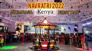 *Day 1* NAVRATRI 2022 (SCLPS) Mombasa,Kenya     #navratri #kenya #africa #youtube #garba #vlog