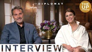 Rufus Sewell & Keri Russell interview on The Diplomat