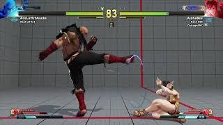 SFV CE: Sagat (AceLuffyShanks) vs Chun Li (AlphaBee)