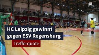 Handballerinnen des HC Leipzig gewannen gegen ESV Regensburg | LZ TV Trefferquote