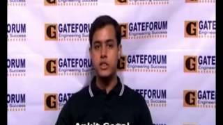 Gateforum for GATE Coaching Ankit Goyal AIR 1 EE