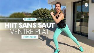 HIIT SANS SAUT  Avoir un VENTRE PLAT & des ABDOS - Jessica Mellet - Move Your Fit