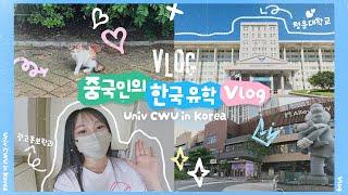 중국인의 한국 유학생활 브이로그 vlog | BTS 팬, 대학교 선택 기준, 한국에 온 이유, 근로장학생 (feat. 청운대학교 외국인 유학생)