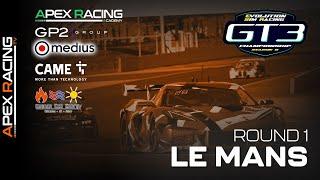 Evolution Sim Racing GT3 Championship | S6 | Round 1 at Le Mans