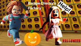 HOW TO PLAY ESCAPE CHUCKY'S FACTORY ROBLOX 2024