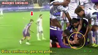 MOMENTO en el que se DESPLOMA EDOARDO BOVE con FIORENTINA ante INTER SUSPENDIDO HOY