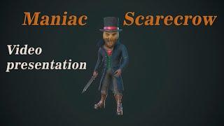 Maniac Scarecrow 3D model Presentation