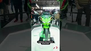 The Kawasaki Ninja 500 in & at #EICMA 2023. #PowerDrift #PDArmy #Shorts