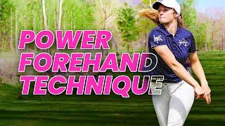 Caroline Henderson Talks About Her Forehand Throw | Disc Golf Technique