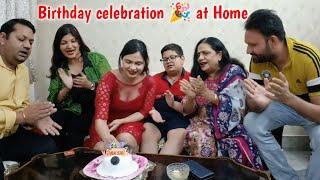 My Birthday Celebration  At Home With Family | Sakshi Anand
