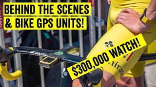 Tour de France: Bike GPS & Team Zone Behind The Scenes!