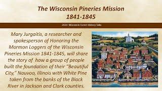 The Wisconsin Pineries Mission, 1841-1845