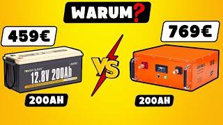 Die Wahrheit über die BMS von Lithium batterien LiFePO4 ️ Creabest VS Power Queen 200Ah