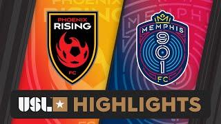 10.19.2024 | Phoenix Rising FC vs. Memphis 901 FC - Game Highlights