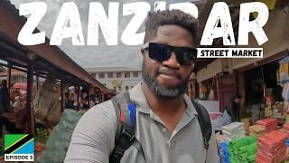 How I Was Treated in Zanzibar  | Street Market | Food Hunt