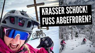 KRASSES BIKE ABENTEUER IM WUNDERSCHÖNEN WINTERWONDERLAND / FREERIDE INC. AUSTRIA