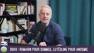 BDH3 : romarin pour sommeil, lutéoline pour anosmie