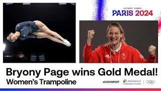 BRYONY PAGE WINS DRAMATIC GOLD  #Paris2024 #Olympics