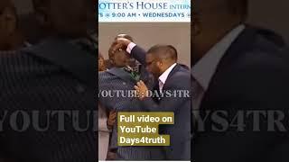 Apostle Gino Jennings - Tyler Perry laying hands on T.D JAKES(Abomination and False prophet)