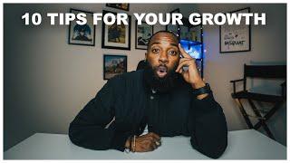 10 Tips to help you better yourself | Corey Jones