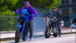 life of a biker cop in Gta5RP