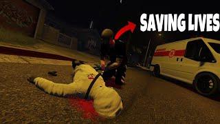 GTA 5 Roleplay Saving Flockio On DemonTime RP (FiveM EMS)