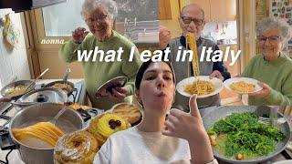 What I eat in a week at my nonna's in Italy 