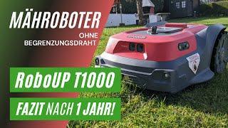 RoboUP T1000 - Ein Jahr mit dem Rasenmähroboter - mein Fazit