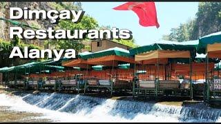 Alanya Dimçay Restaurants Turkey | Walk on Dimcay Alanya Türkiye 2024