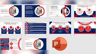 PowerPoint Presentation Template 10 Slides | Tutorial | Step By Step | Morph Transition 