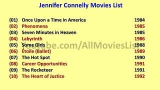 Jennifer Connelly Movies List