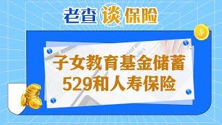 子女教育基金储蓄——529和人寿保险《老查谈保险》